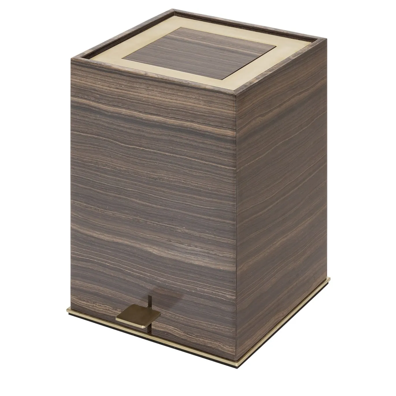Positano Marble Pedal Bin Square