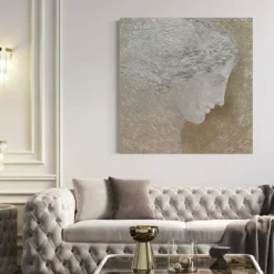 Quadro Materico Afrodite in resina
