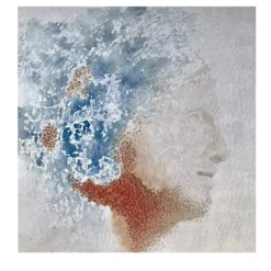 Quadro Materico Lo sguardo di Venere in resina