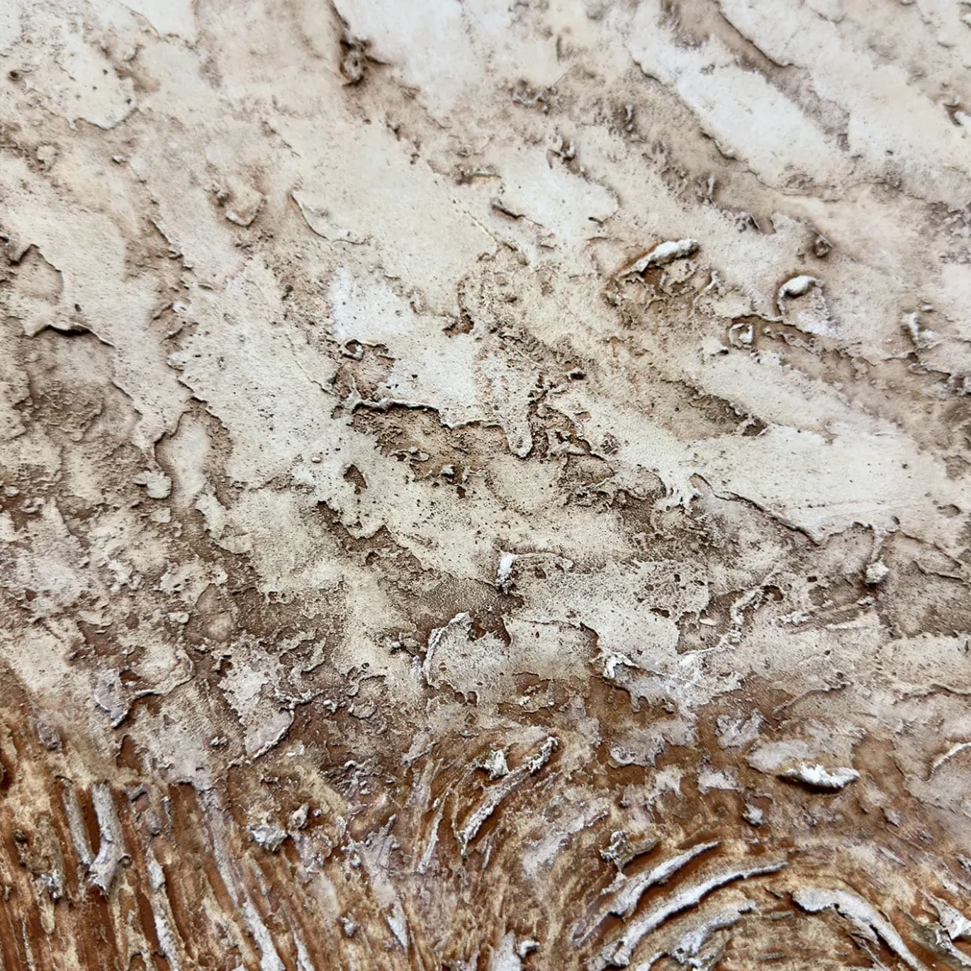 Quadro Materico Minerali in resina