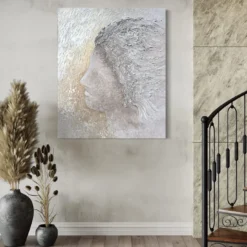 Quadro Materico Minerva in resina