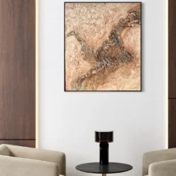 Quadro Materico Stratificazioni in resina