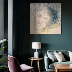 Quadro Materico Uscita di Venere in resina