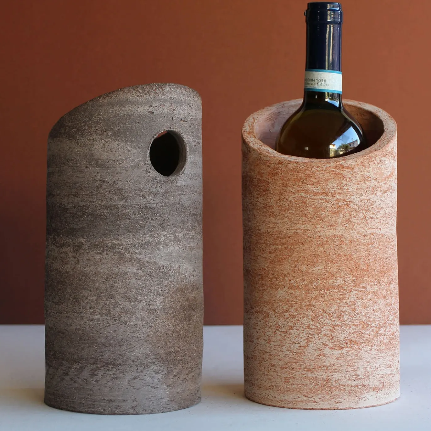 Raffreddatore di vino rosso in ceramica #1