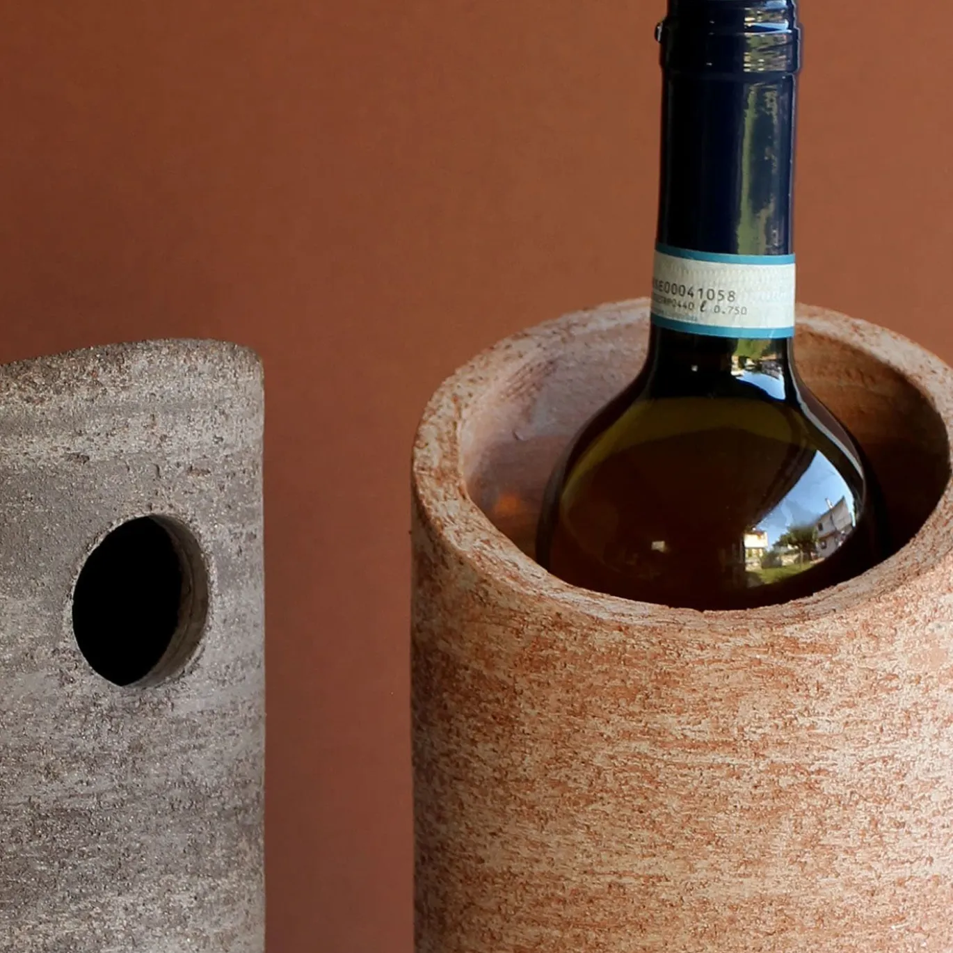 Raffreddatore di vino rosso in ceramica #1