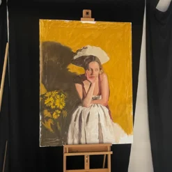 Raices Pittura Figurativa a Olio su Tela
