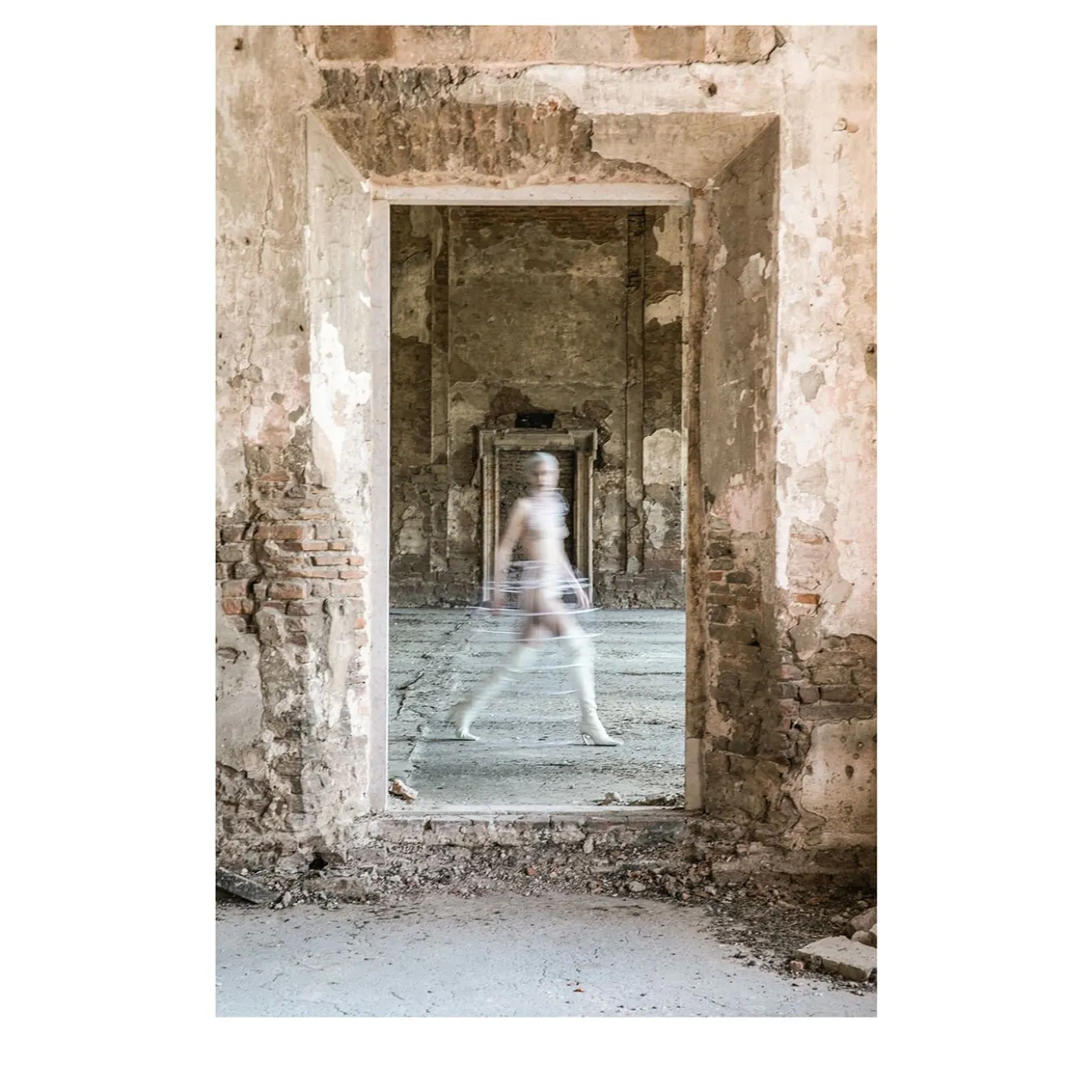 Ritratto fotografico del fantasma del Rinascimento italiano