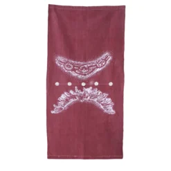 Runner da Tavola in Lino con Pois Argento – Collezione Ninfa dei Fiori