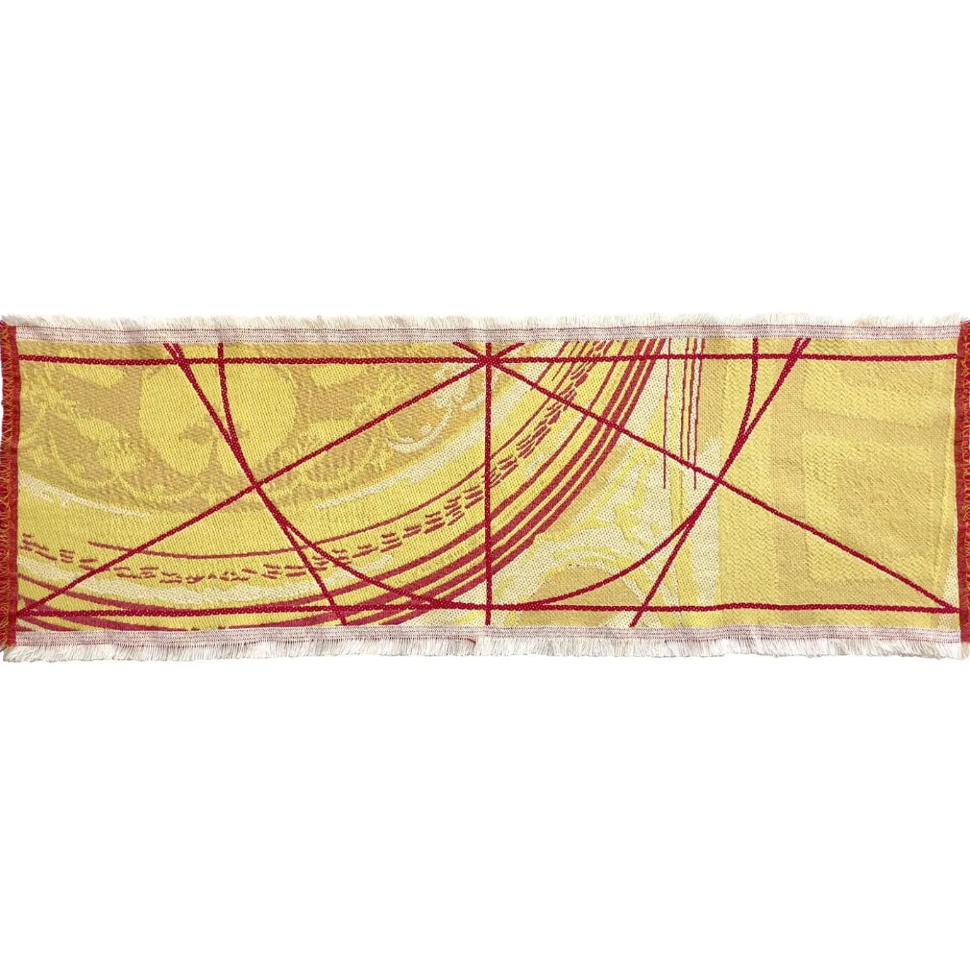 Runner Double Face Borromi in Fucsia e Giallo Plankton