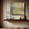 Salix Legno intagliato con foglia d'oro e d'argento di Giuseppe Caiafa