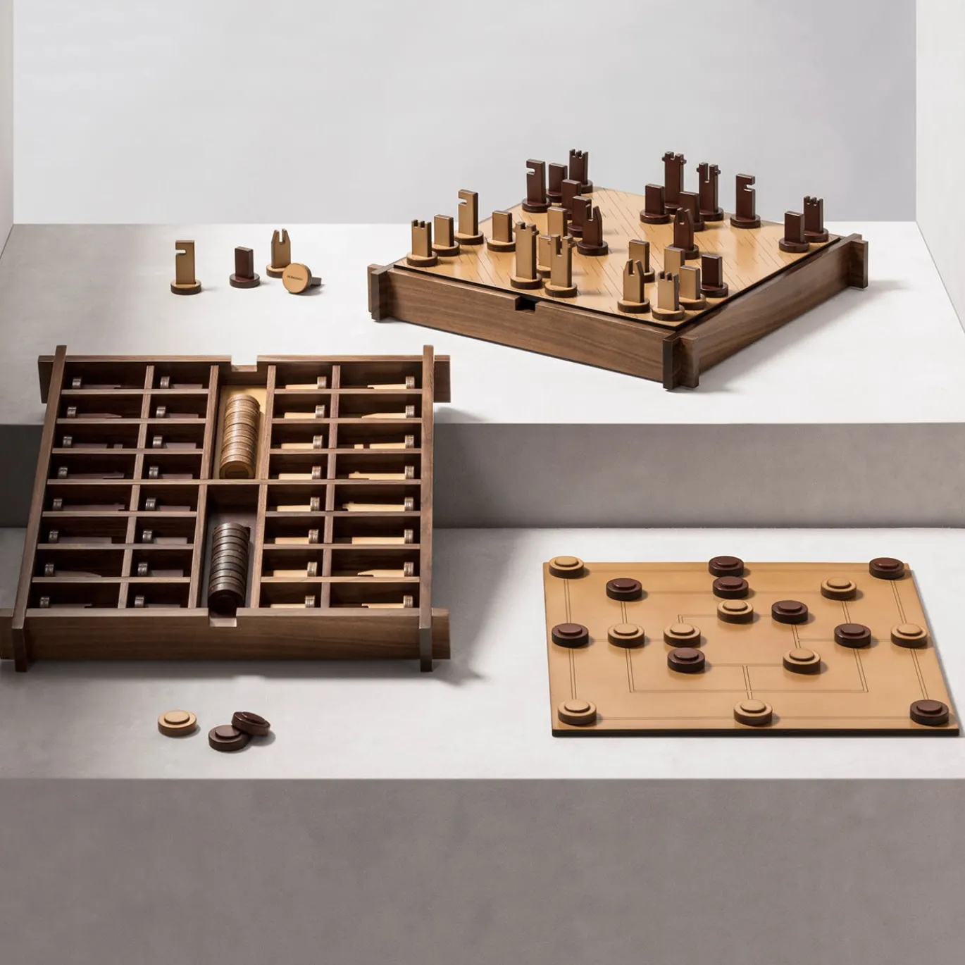 Scatola da gioco tripla Structura