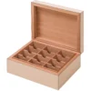 Scatola da T� Piccola in Pelle Blu