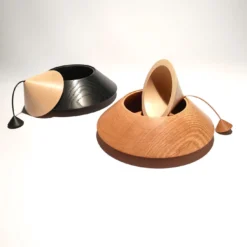 Scatola Iconi Conica in Rovere e Acero