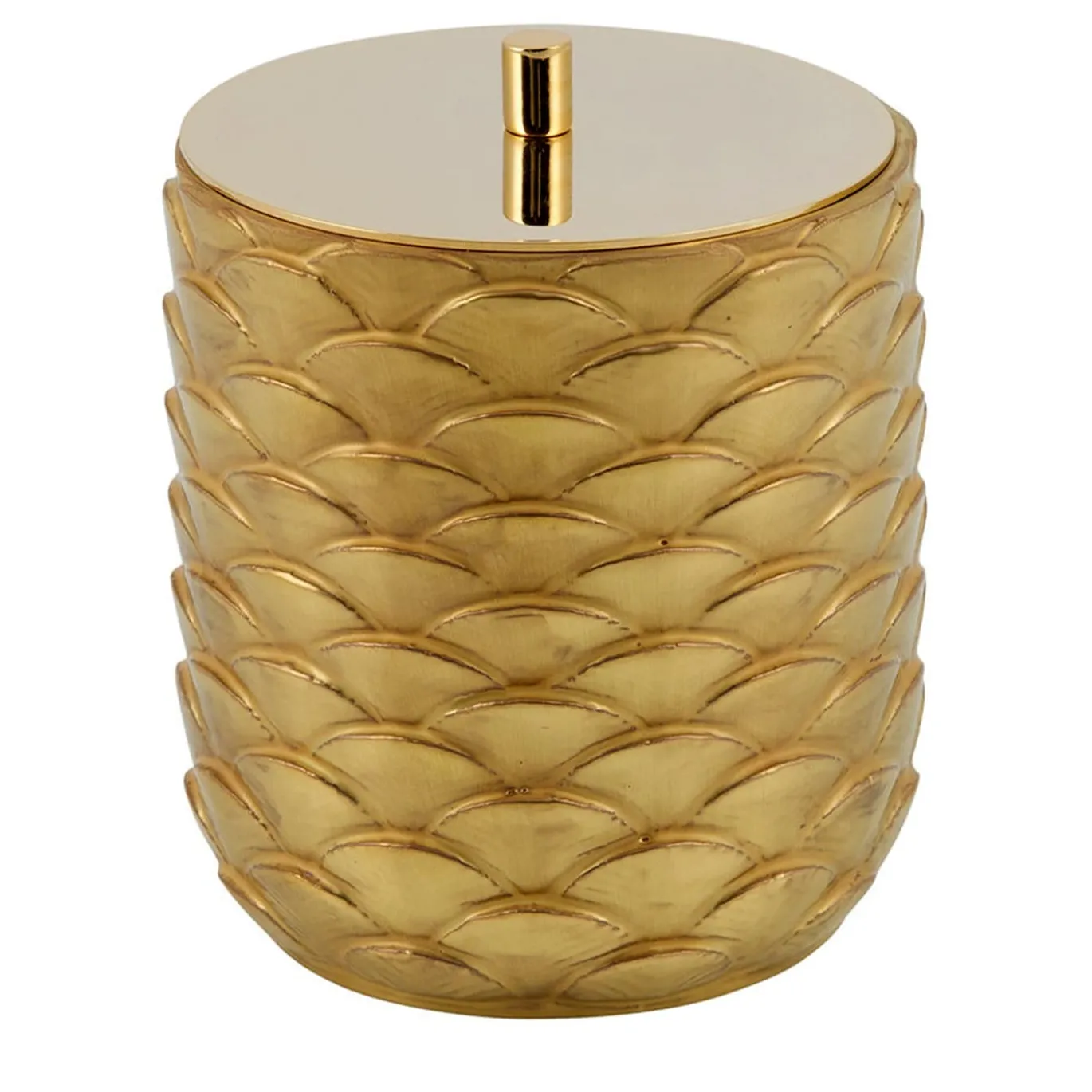SCATOLA IN COTONE PAVONE - ORO