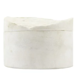 Scatola Lunalina in Marmo Bianco