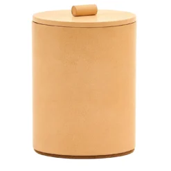 Scatola Media per gioielli in pelle beige