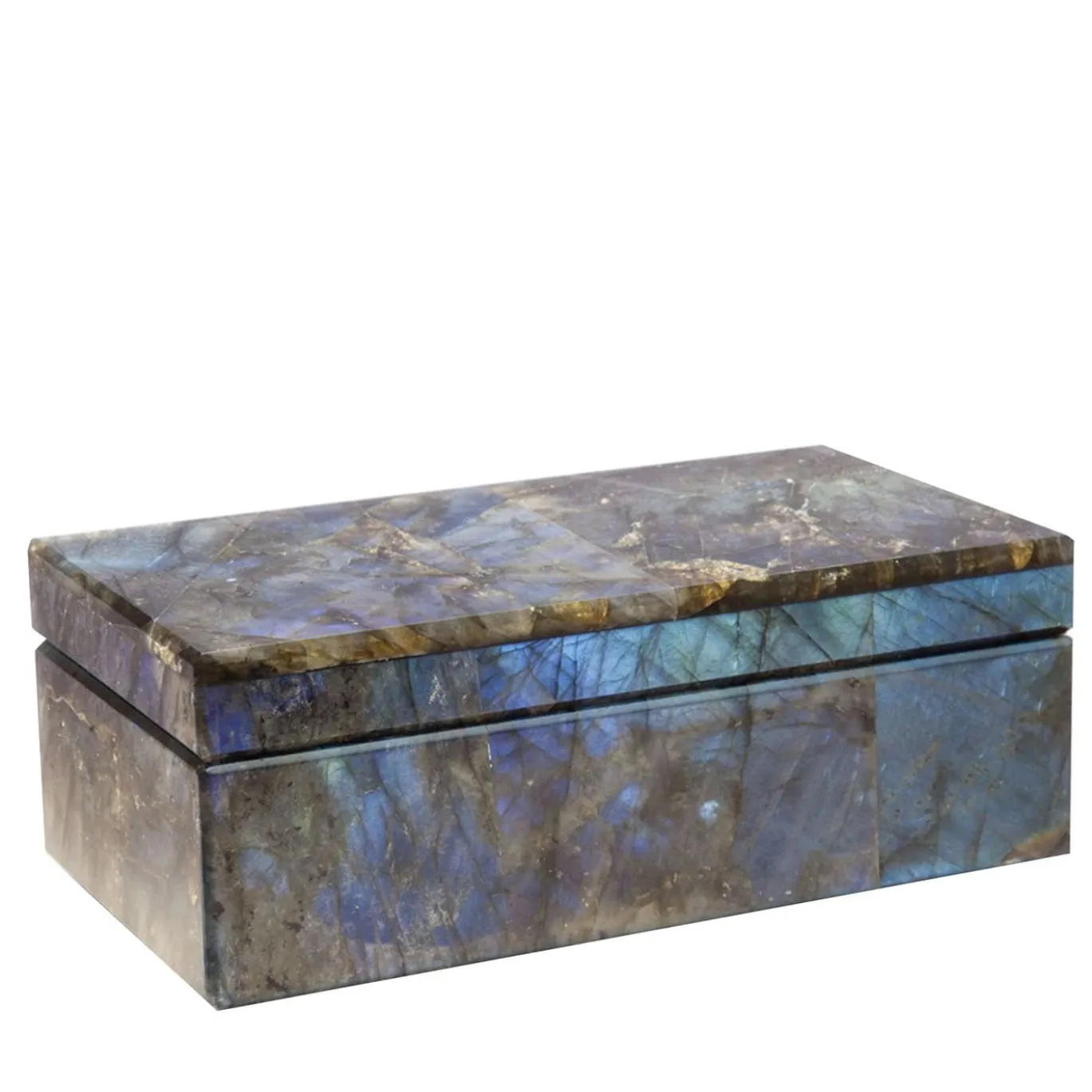Scatola per gioielli in labradorite Amenti #1
