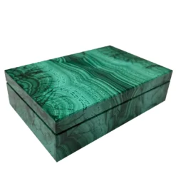Scatola per gioielli in malachite Bahria