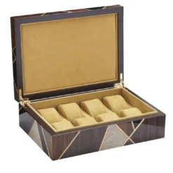 Scatola per orologi Tellux SC2 Vulcano Brown