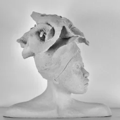 Scultura Calla in Ceramica