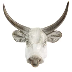 Scultura da parete con trofeo del toro