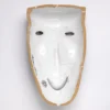 Scultura da parete Maschera Ornamentale in ceramica #3