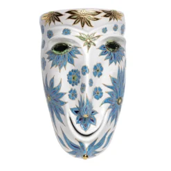 Scultura da parete Maschera Ornamentale in ceramica #3
