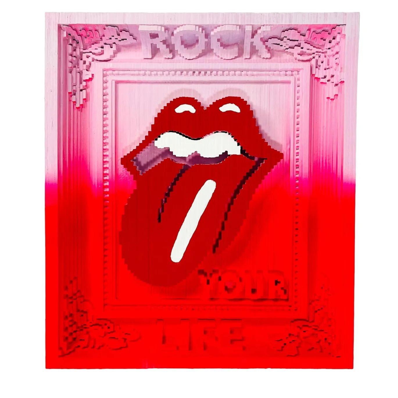 Scultura da parete Rock Your Life