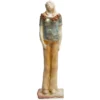 Scultura di donna in piedi