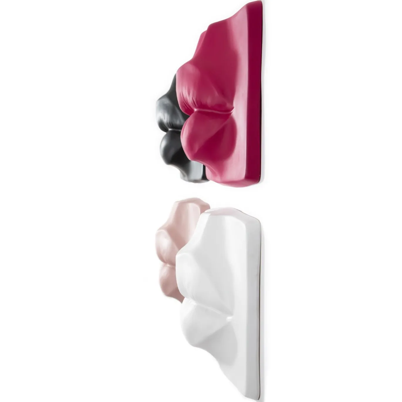 Scultura di labbra rosa Jolie