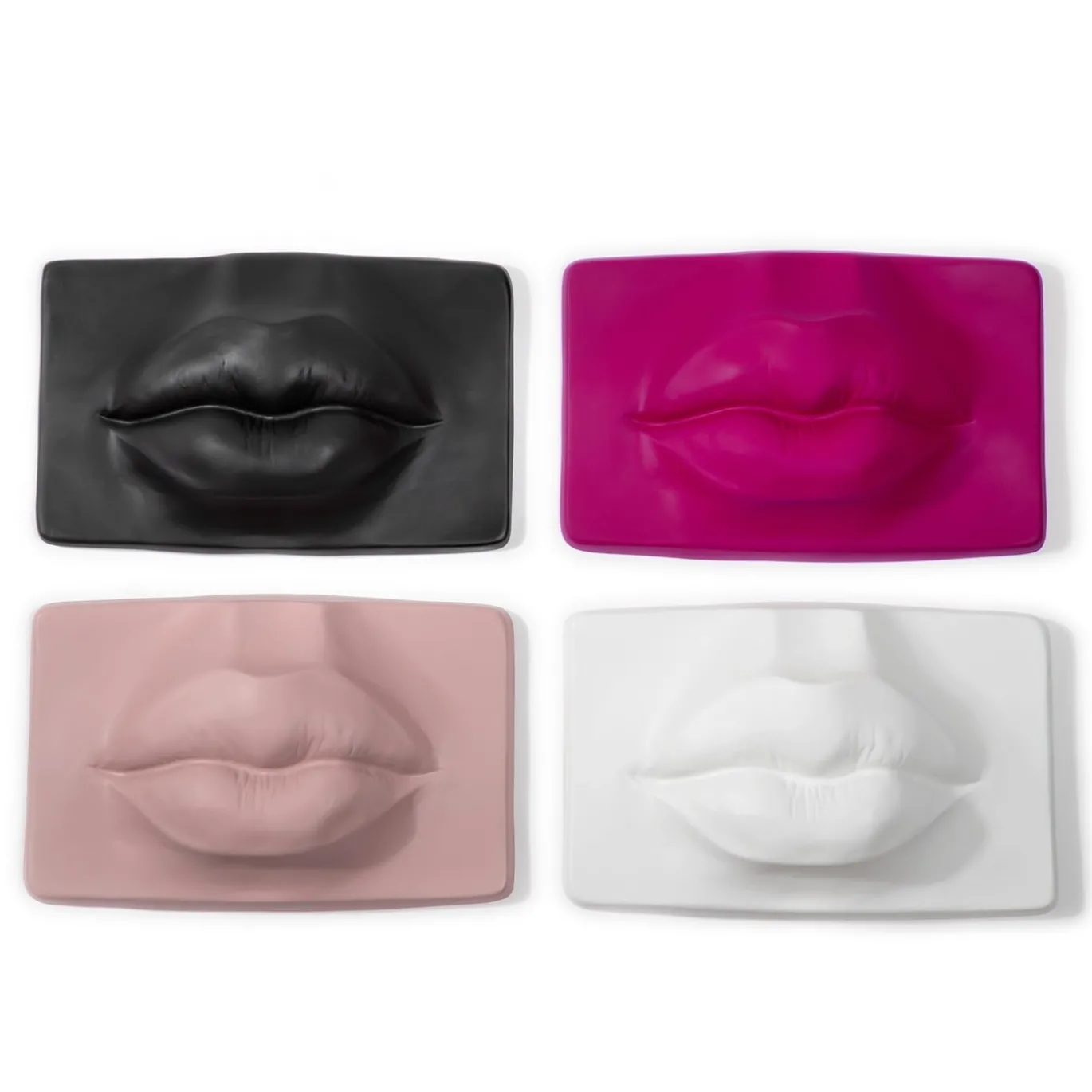 Scultura di labbra rosa Jolie