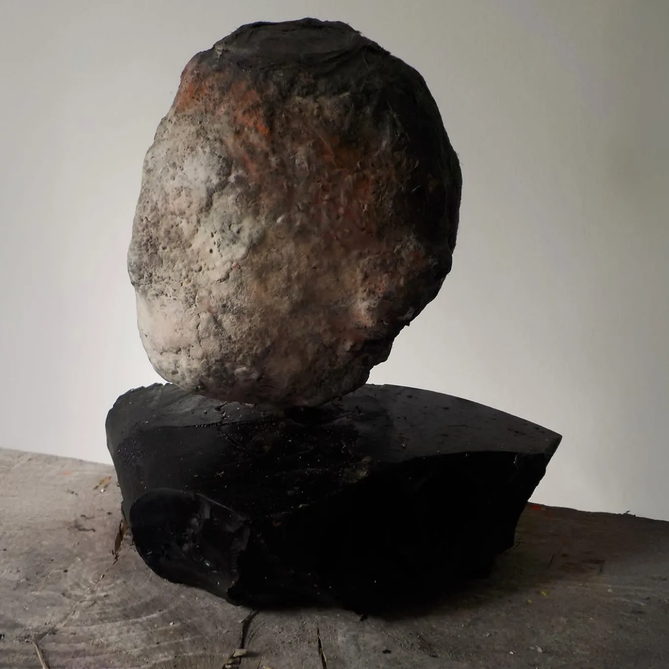 Scultura figurativa in resina Testa #1