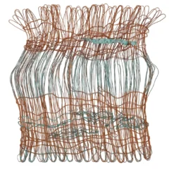 Scultura in rame Paesaggio Alchemico l'Alba