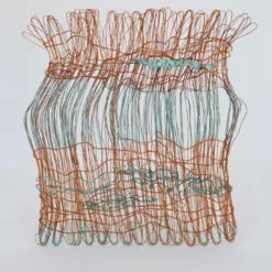 Scultura in rame Paesaggio Alchemico l'Alba
