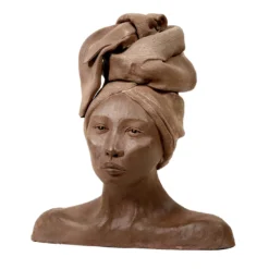Scultura Ixchel in ceramica