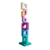 Scultura Karamu Colors in Acciaio Inossidabile a Blocchi