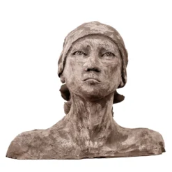 Scultura Tessa in Galestro Etrusco
