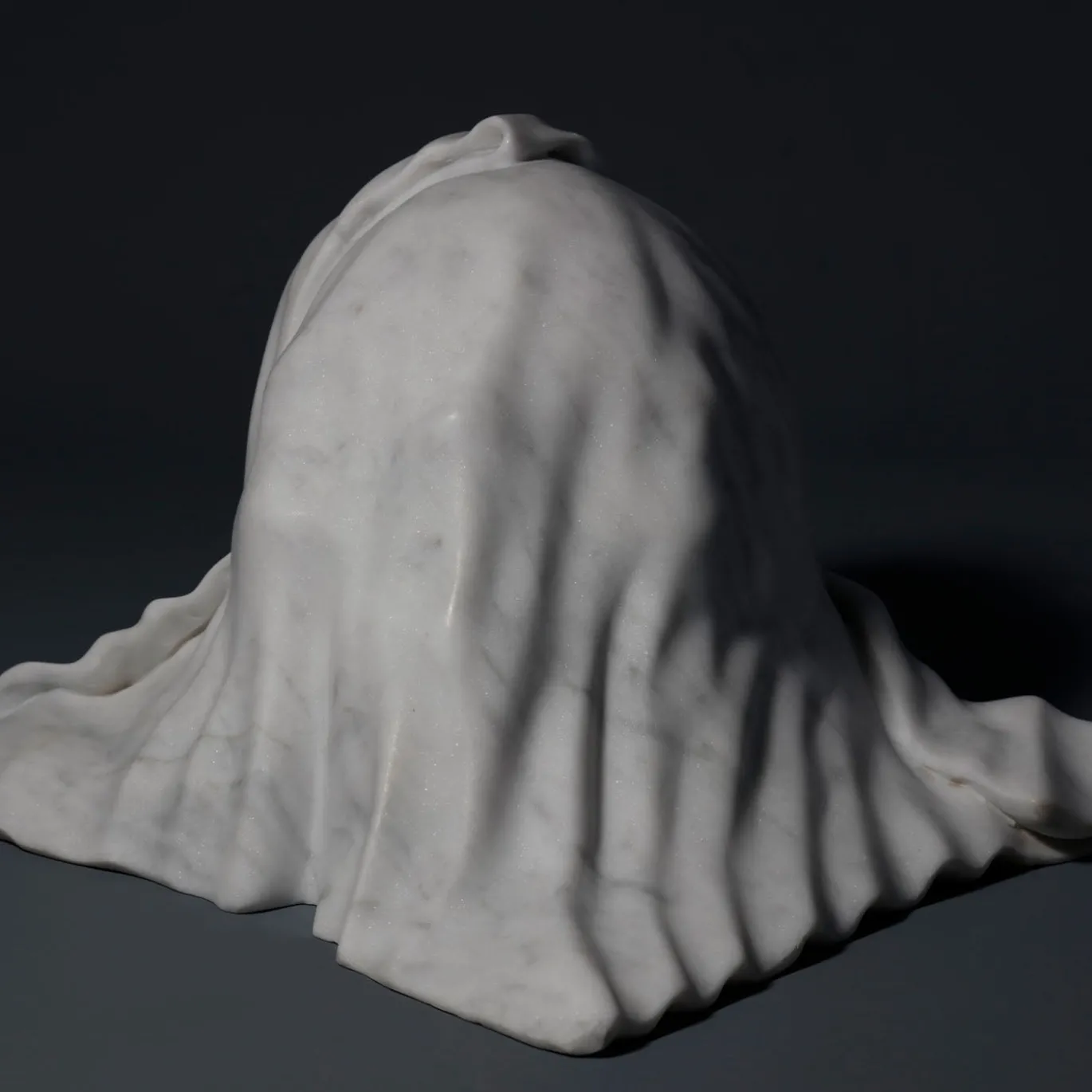 Scultura To Be Or Not To Be in marmo di Carrara