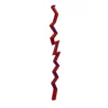 Scultura Vibra in acciaio inossidabile rosso lucidato