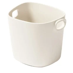Secchiello da champagne in alluminio fuso Maris White per una bottiglia di Kelly Wearstler