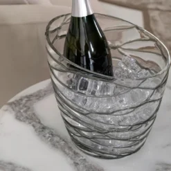 Secchiello per Champagne Magnum Luxor con Accenti in Silicio