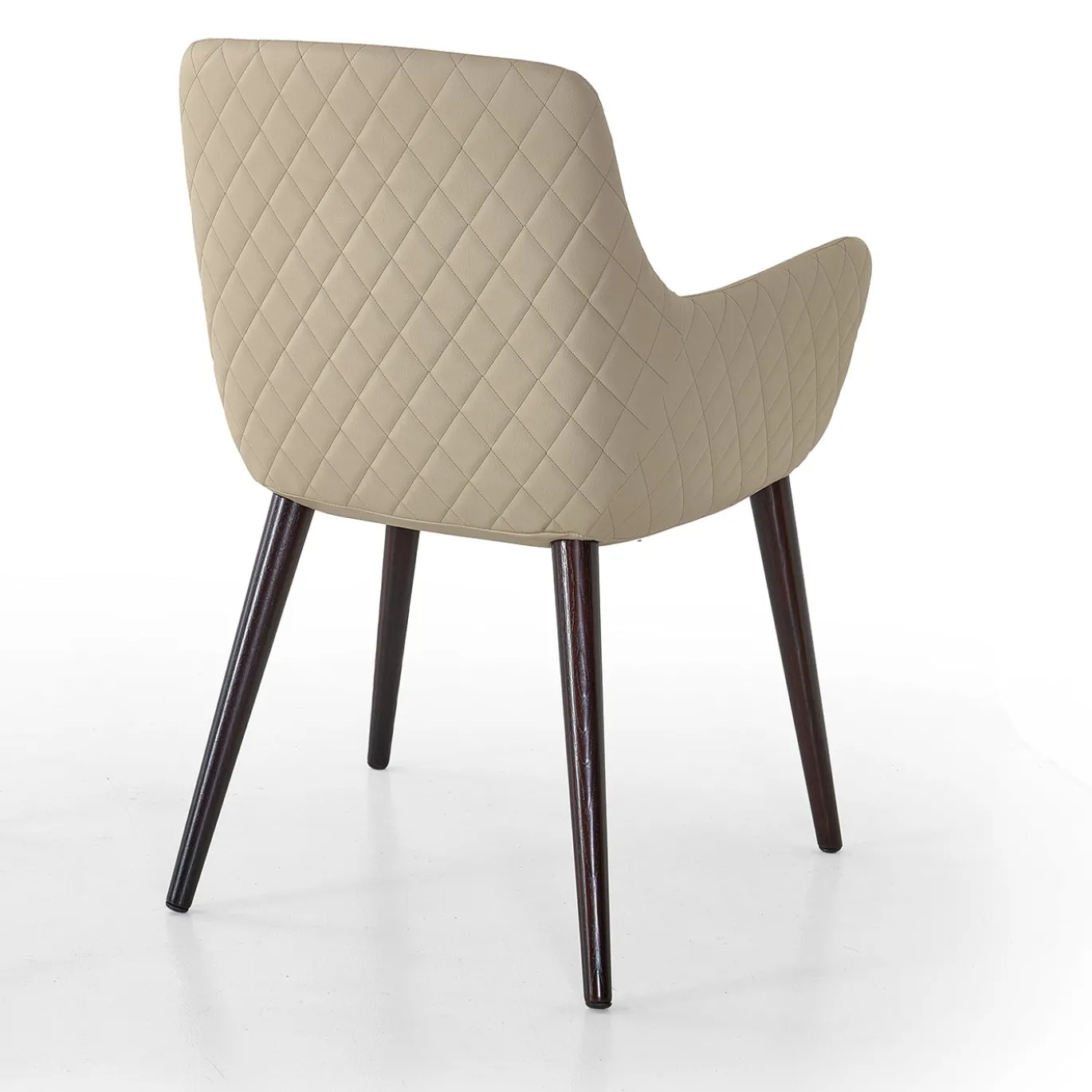 Sedia con Braccioli Littlesofy in Similpelle Beige