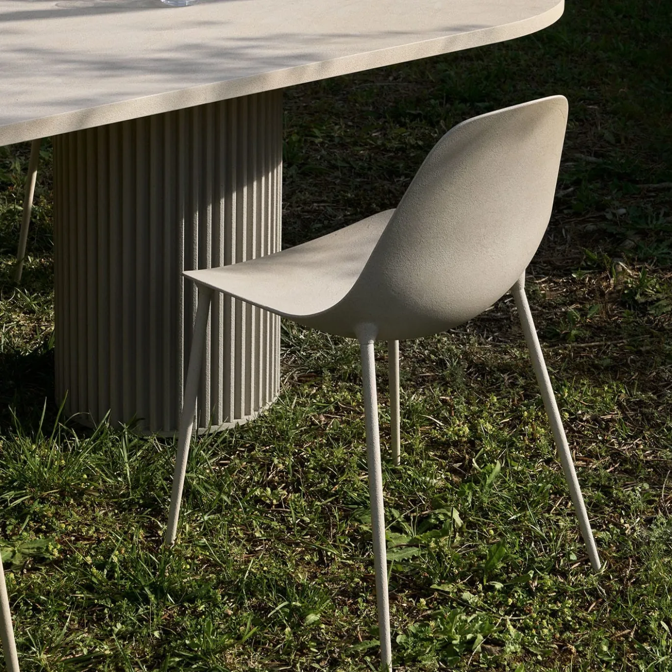 Sedia Corkcrete Beige