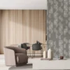 Semicerchi Beige Bhaus 100 Carta da parati
