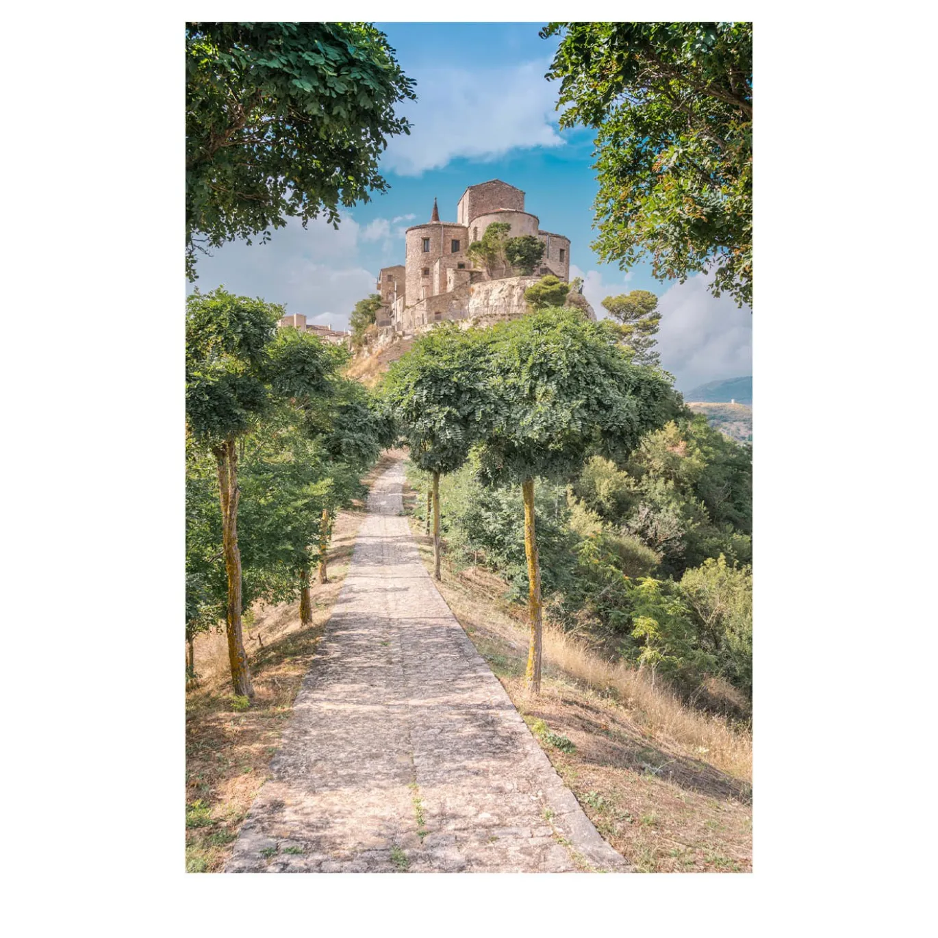 Sentiero per Petralia Stampa fotografica