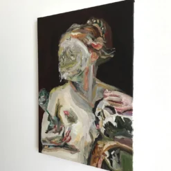 Senza titolo con Cagnacci Pittura ad olio