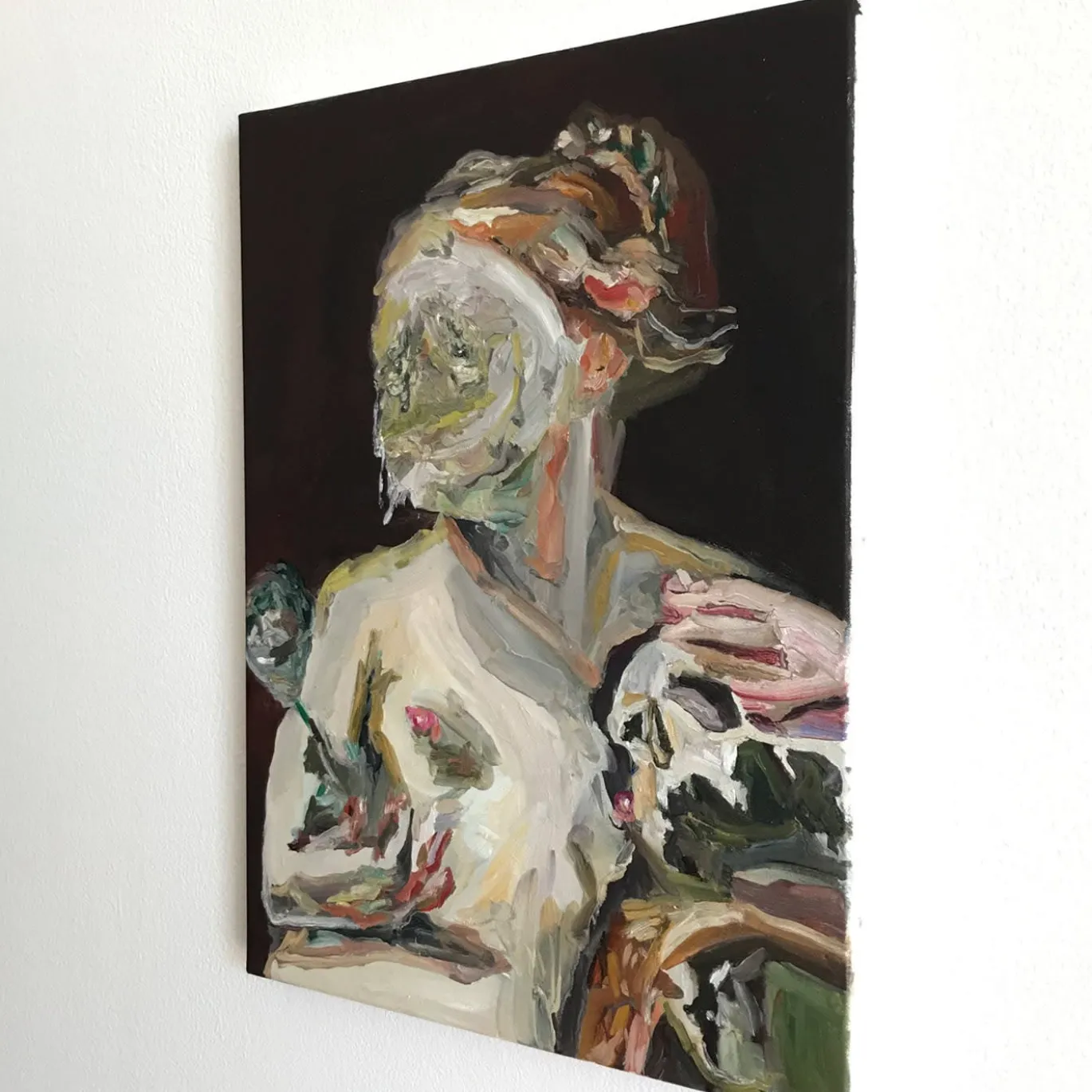 Senza titolo con Cagnacci Pittura ad olio