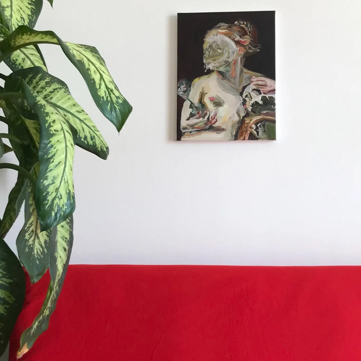 Senza titolo con Cagnacci Pittura ad olio