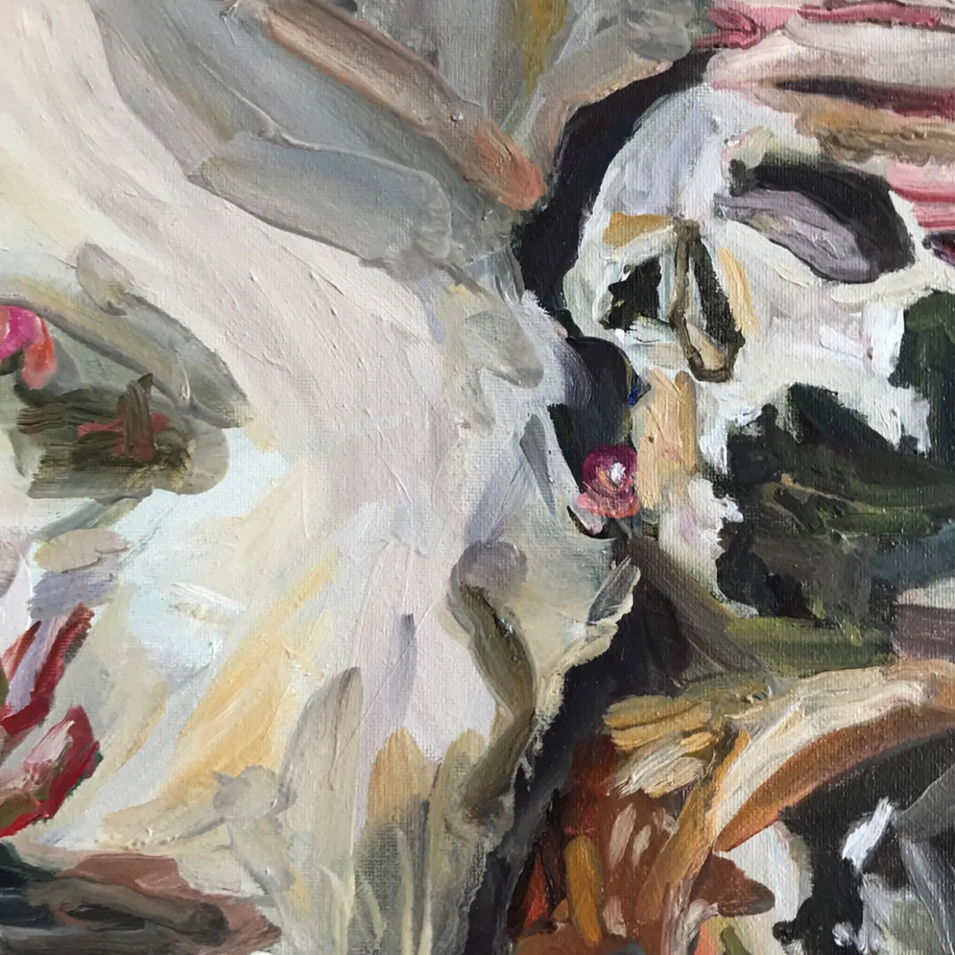 Senza titolo con Cagnacci Pittura ad olio