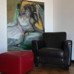 Senza titolo con pittura a olio di Goya